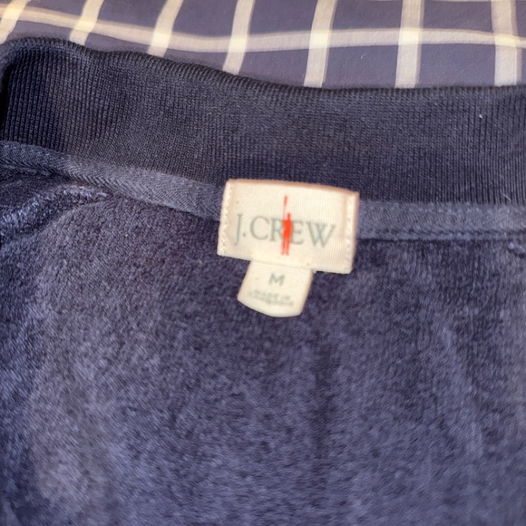 J.Crew Navy Terry Cloth Polo Shirt – Men’s Medium – Retro Resort Style - Picture 6 of 7